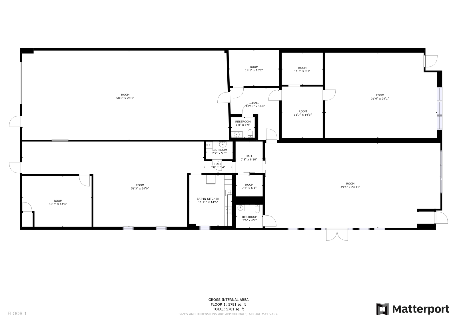 1800 W. Lake St.- Floor Plan