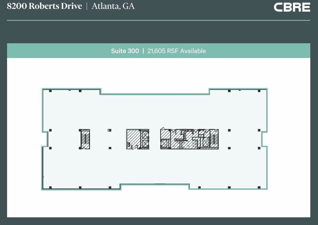 Suite 300 - 21,605 RSF