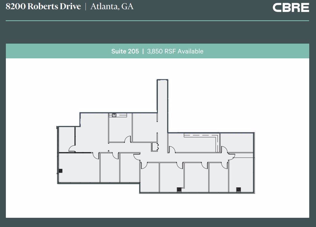 Suite 205 - 3,850 RSF