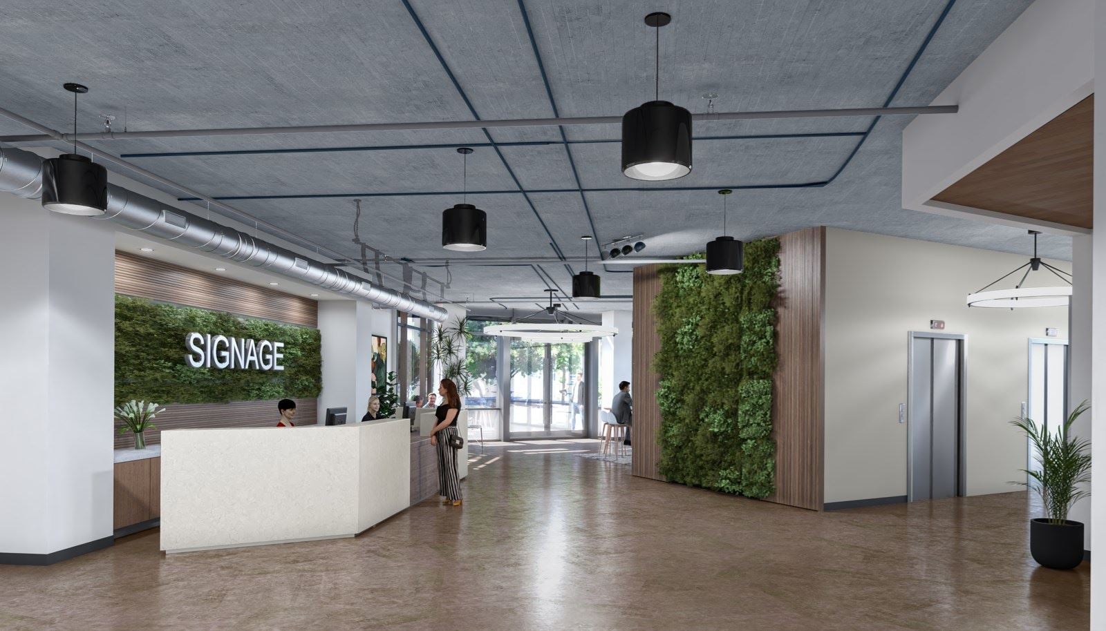 1201 Main_Flr1_Professional Services_Lobby1