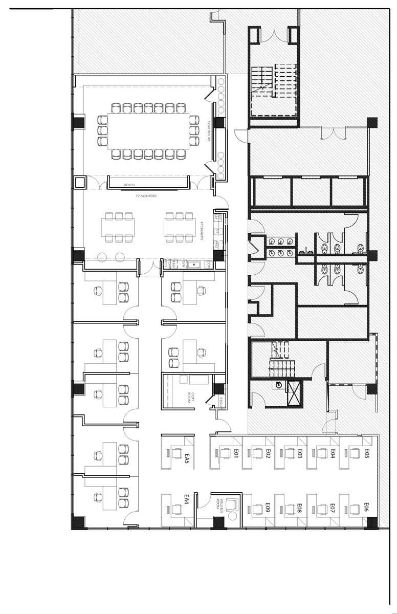 400 Hamilton 4th floor plan
