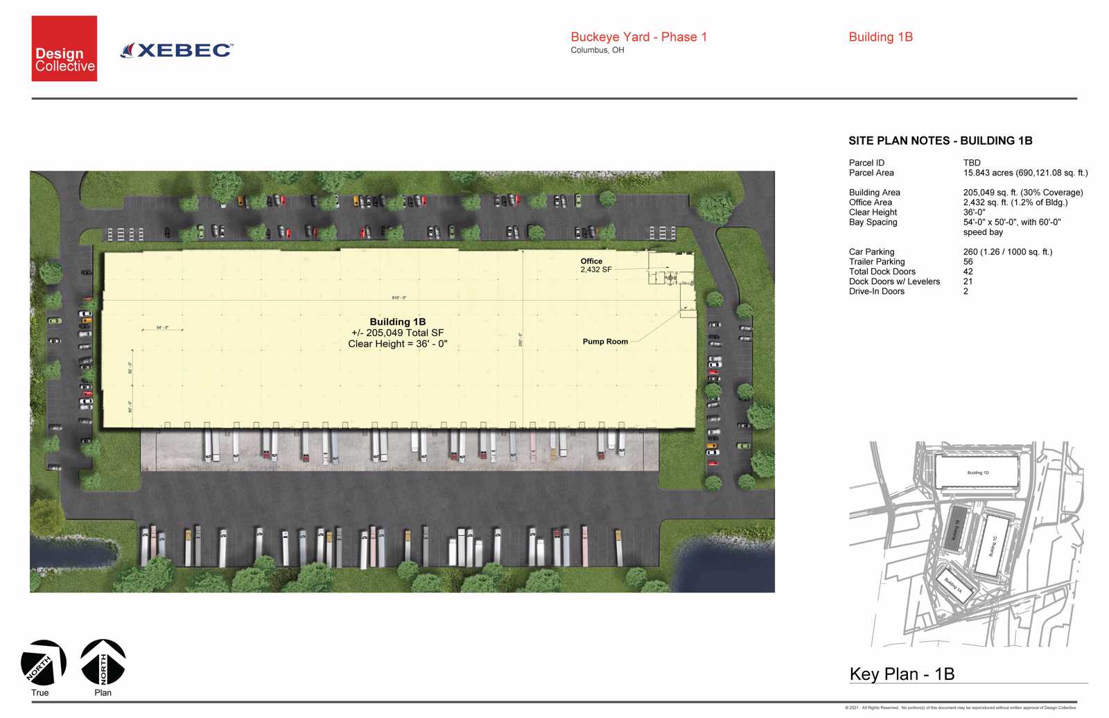 Building B Site plan