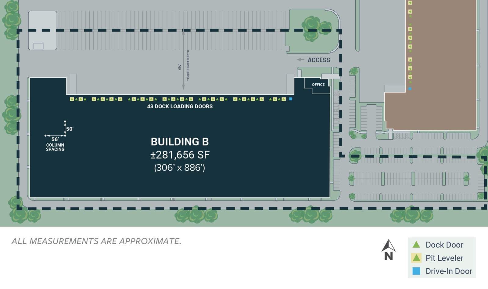 OMP West Tracy Logistics Center Bldg B Site Plan