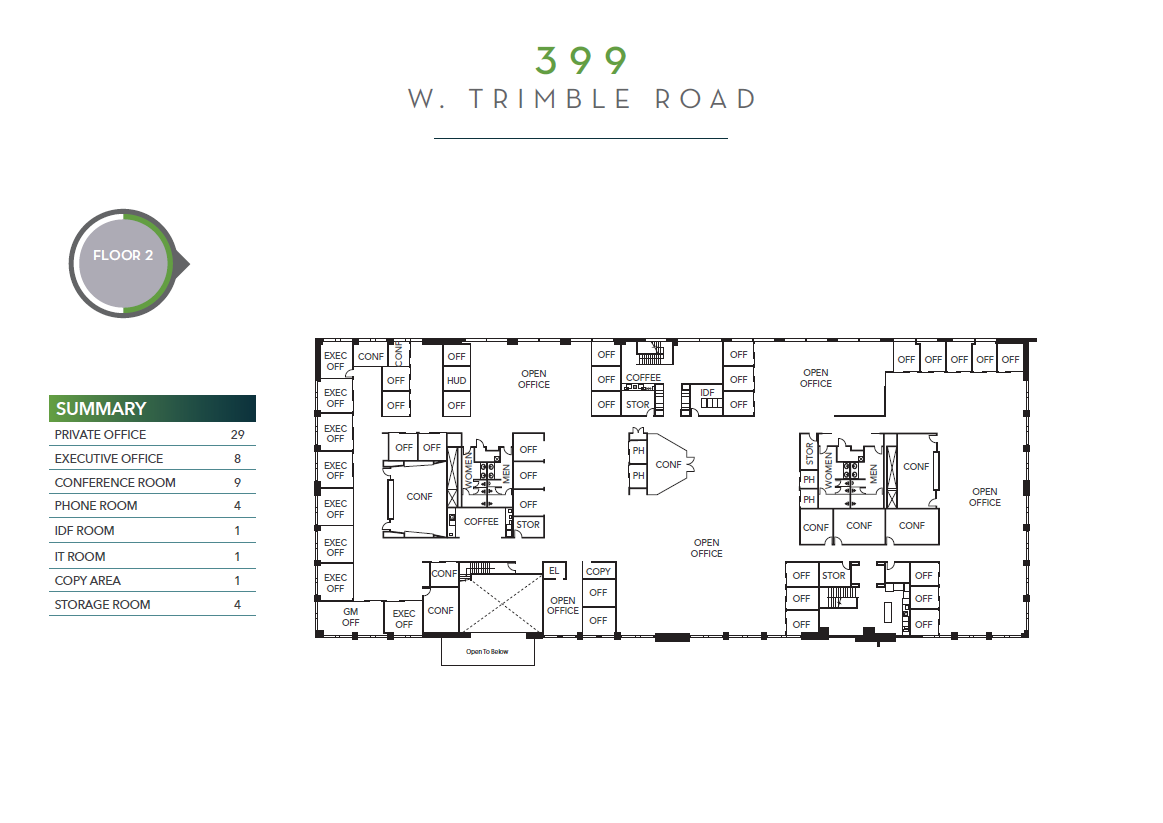 399 W Trimble Fl 2 FP