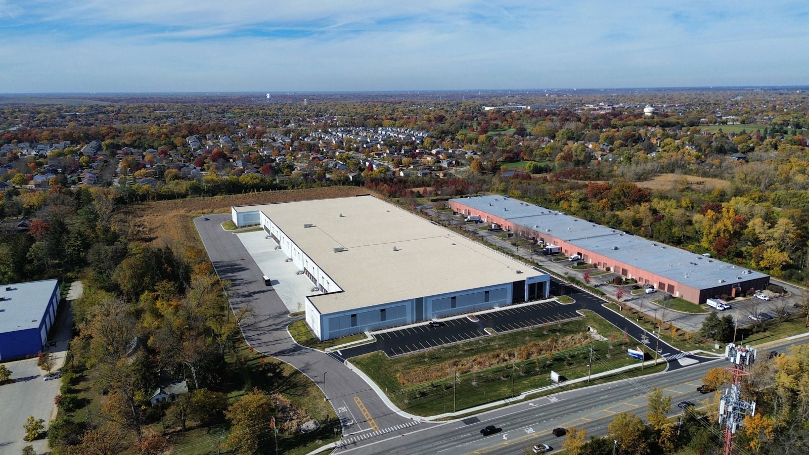 SE Exterior with Docks