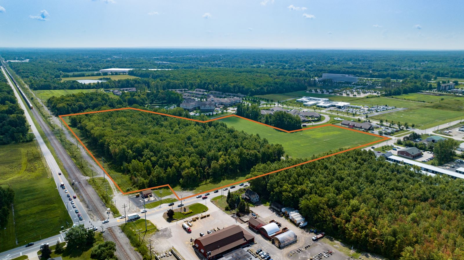 27 Acres - Nagel & Krebs, Avon - Parcel Outline