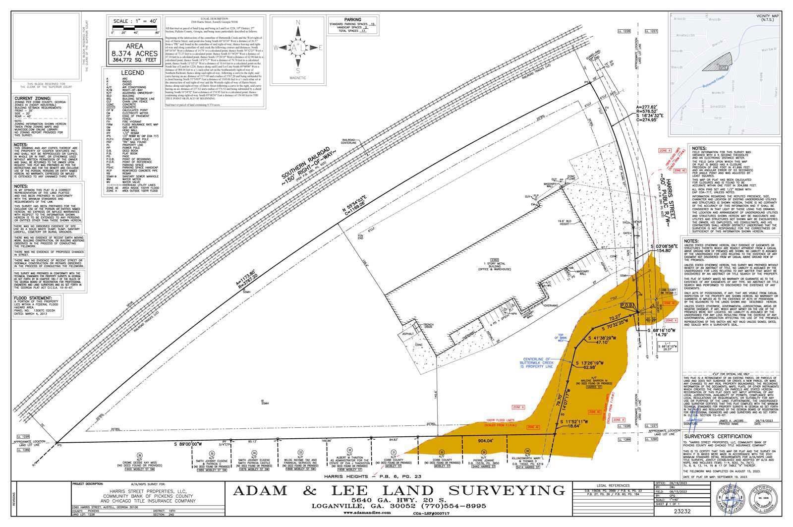 Survey 2360 Harris St