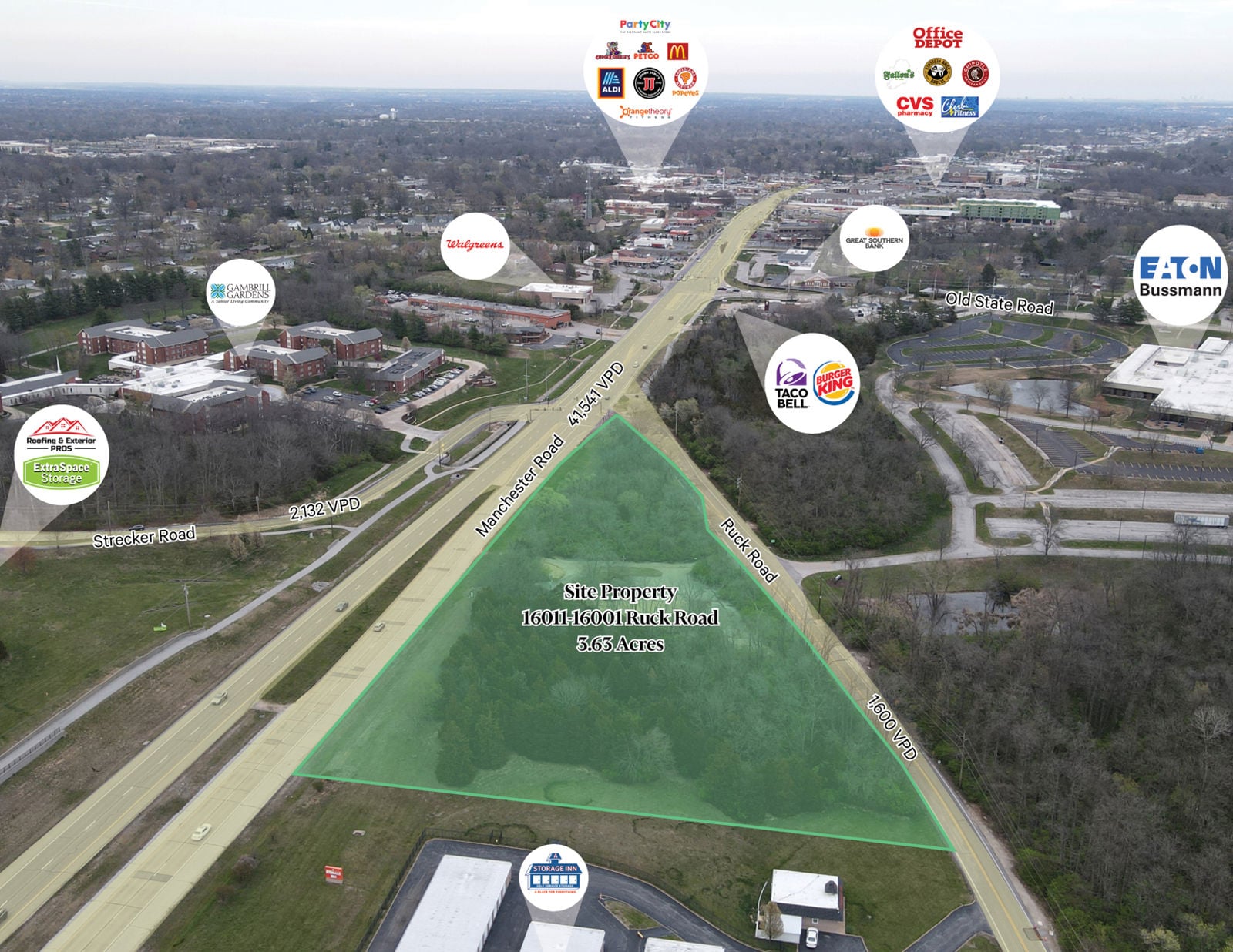 Ruck Road Trade Aerial