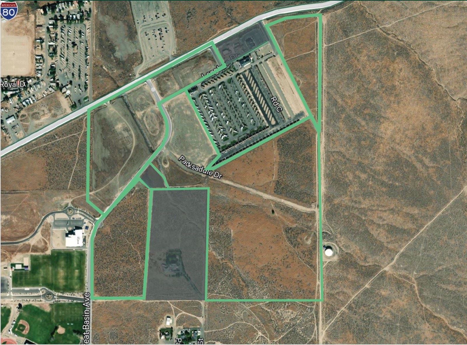 Aerial - Outlined All parcels.JPG