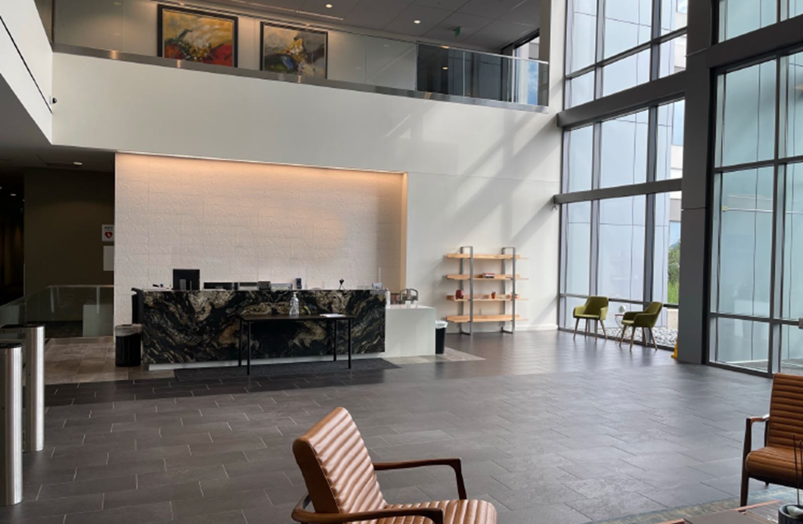 Brinks Lobby - no brinks logo