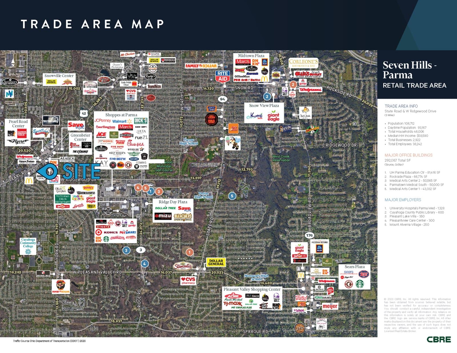 0.73 AC For Sale on Pearl Road 6405 Pearl Road - Image 3