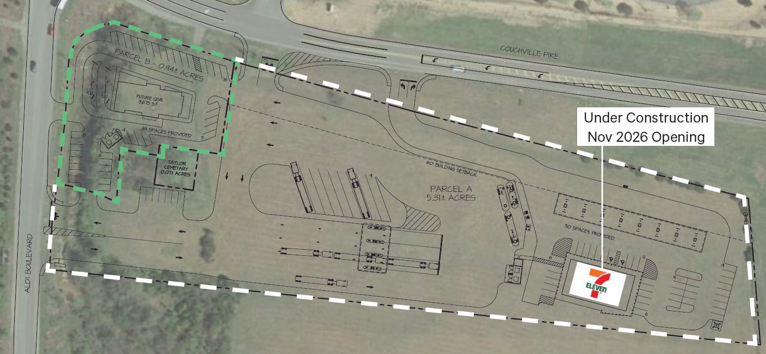 645 Couchville Pike Site Plan