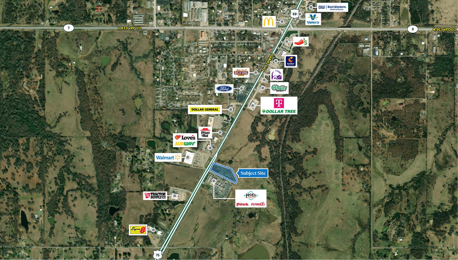 ATO S Mississippi and Redbud Ln - aerial