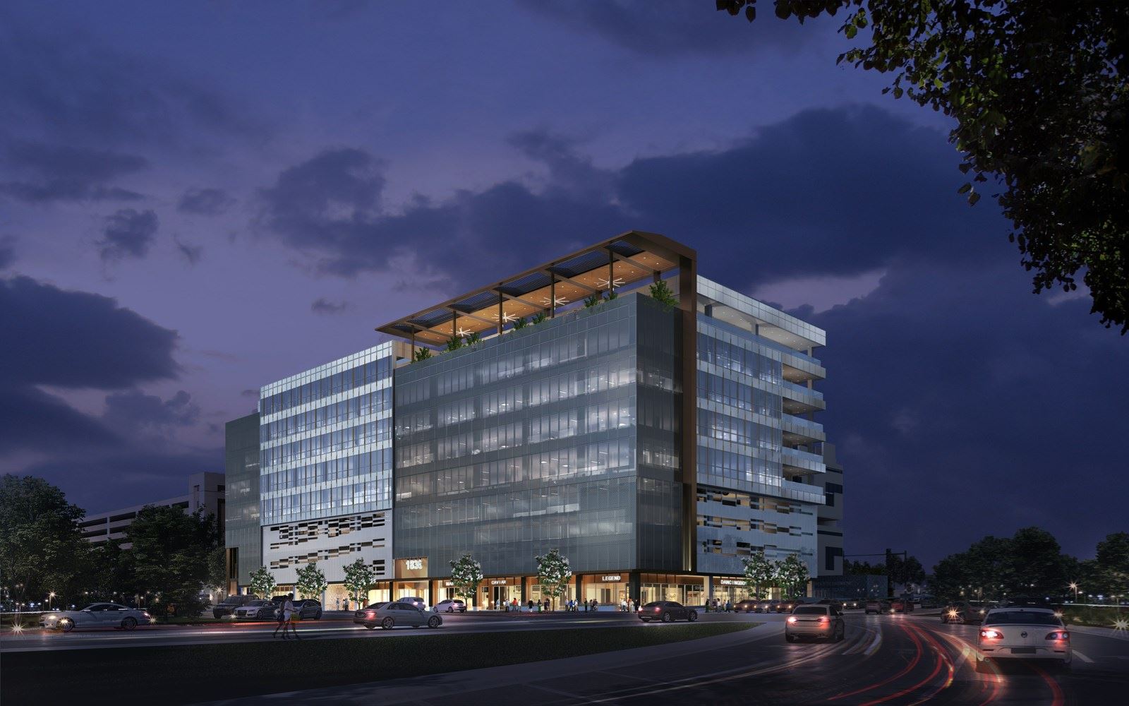 1836 San Jacinto - NE Night