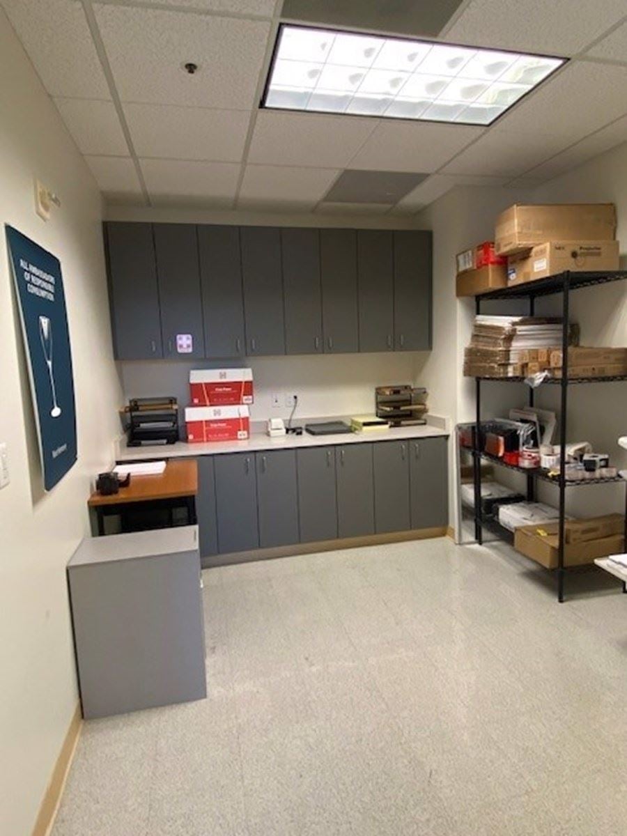 work and production room