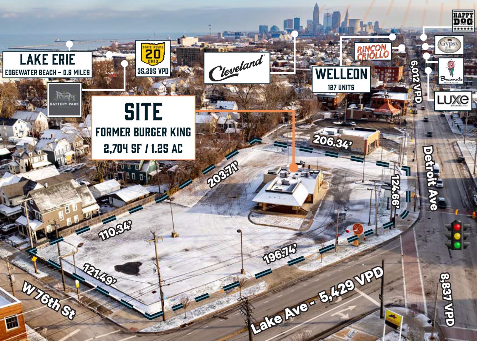 Former Burger King Available! 7500 Detroit Avenue - Image 4