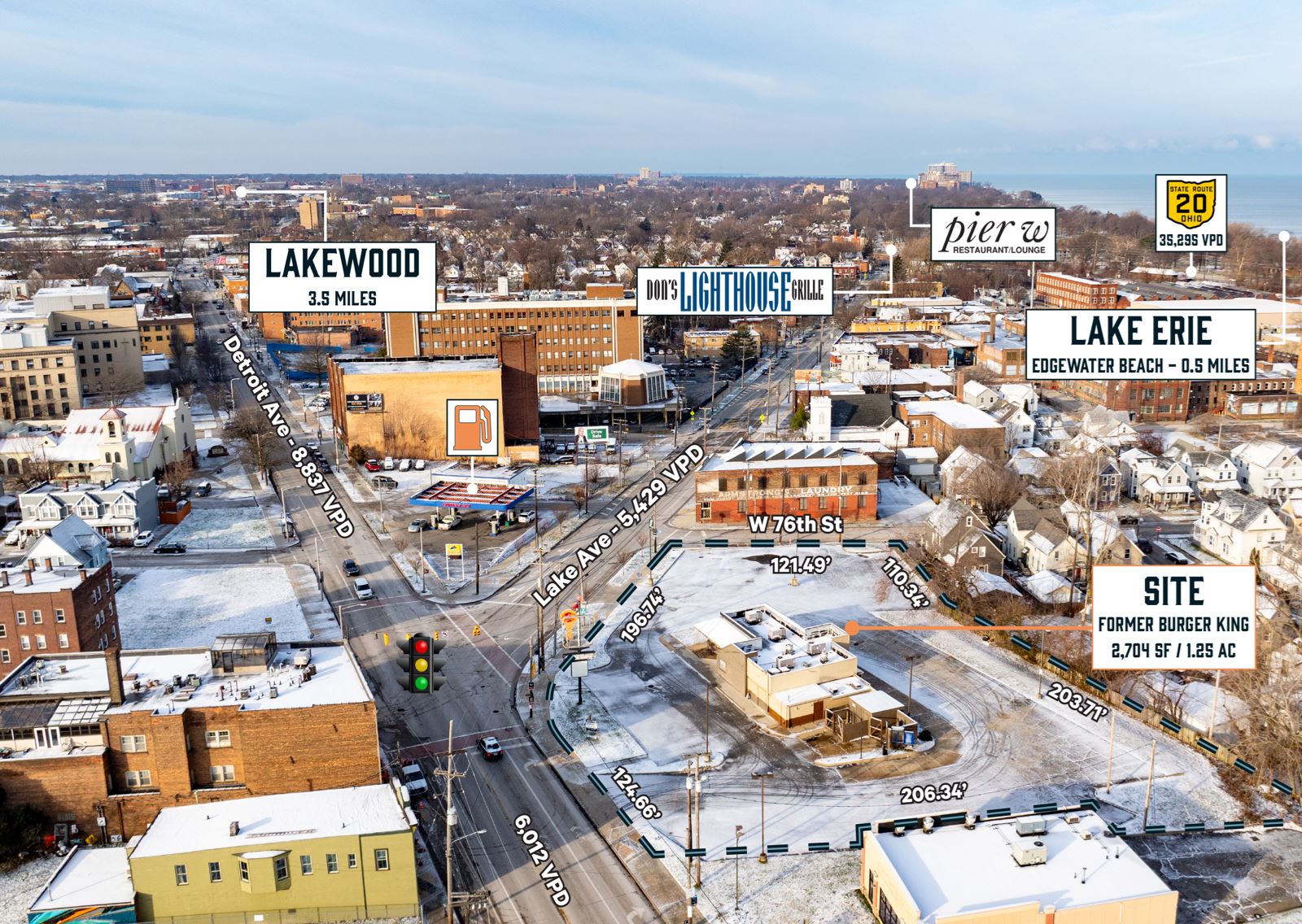 Former Burger King Available! 7500 Detroit Avenue - Image 2