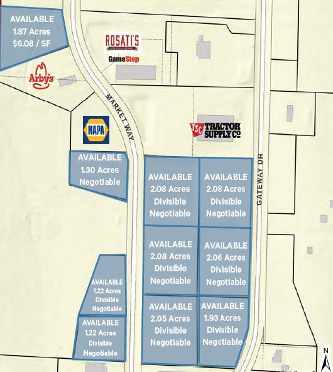 Watertown Parcels with Pricing