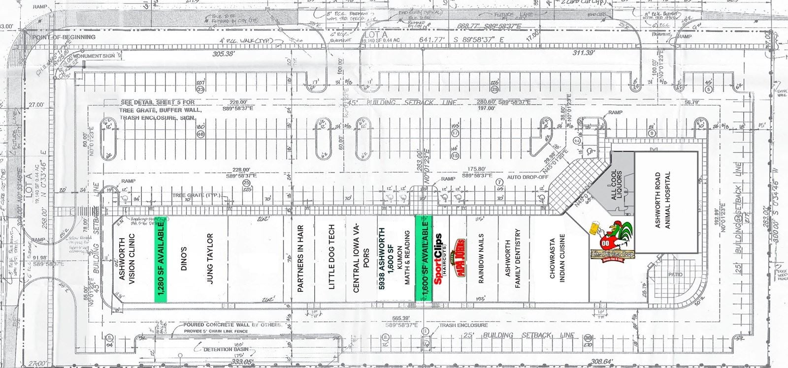 Ashworth Plaza Site Plan