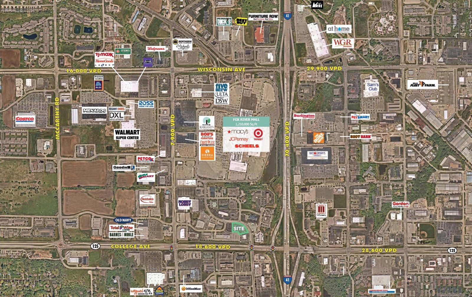 High Flight Aerial_Appleton Center