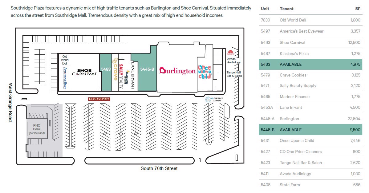 Site Plan_Southridge Plaza