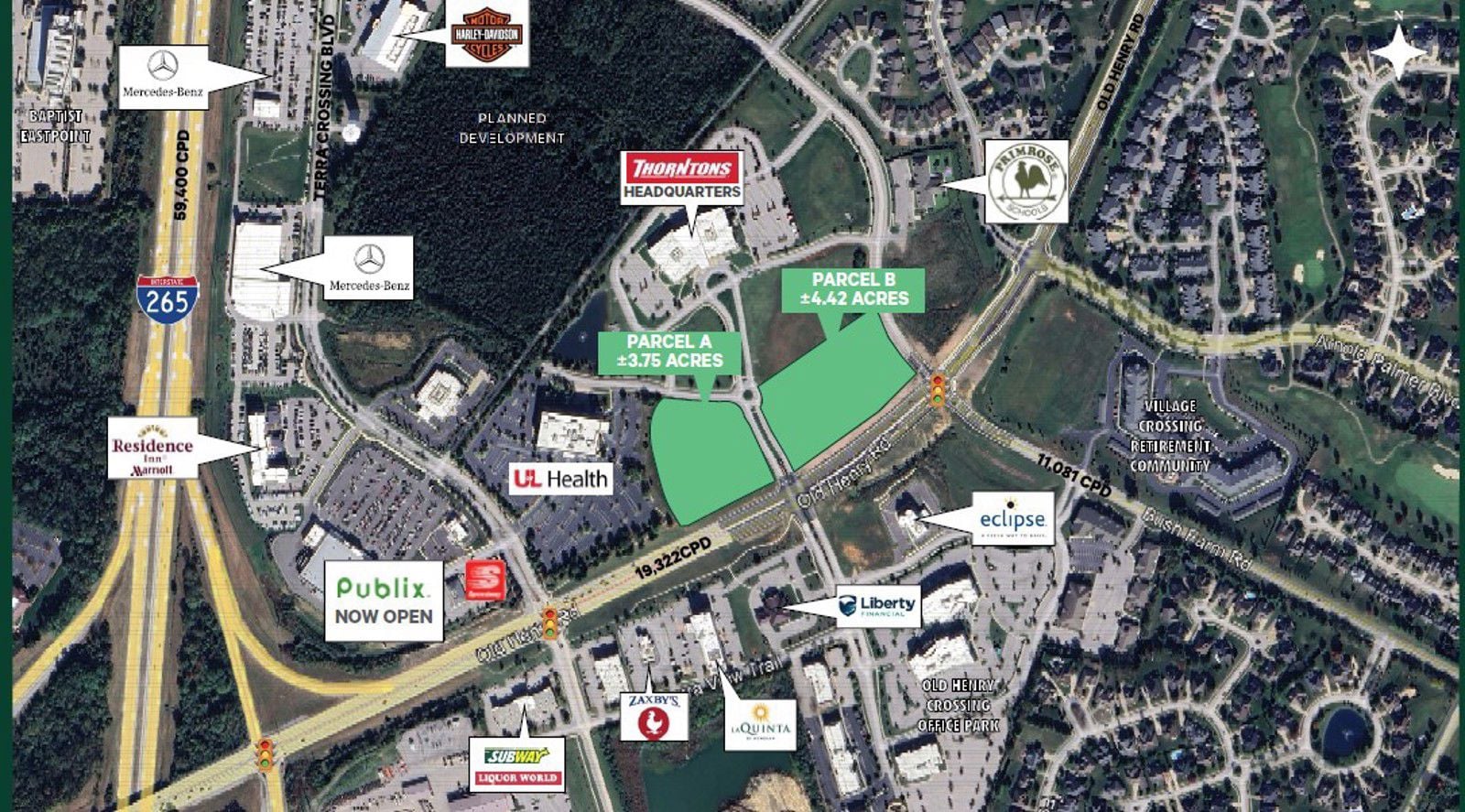 Aerial - Old Henry (zoomed)