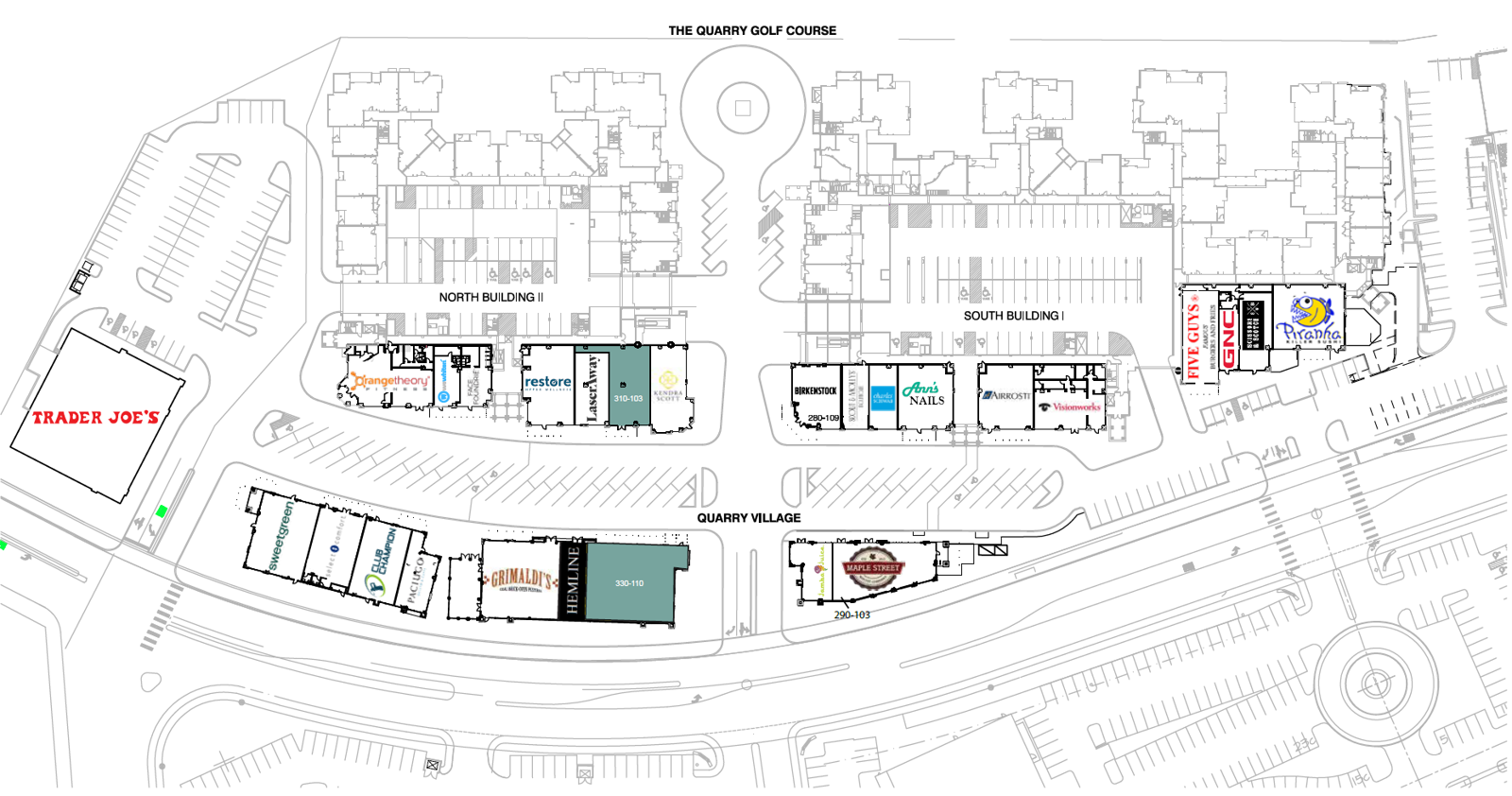 Quarry Village Site Plan