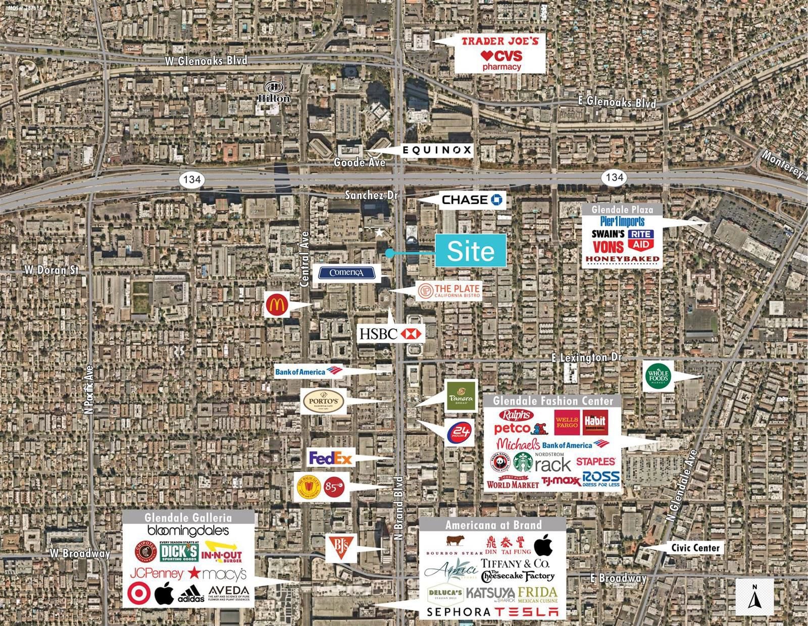 535 N Brand_Amenities Map
