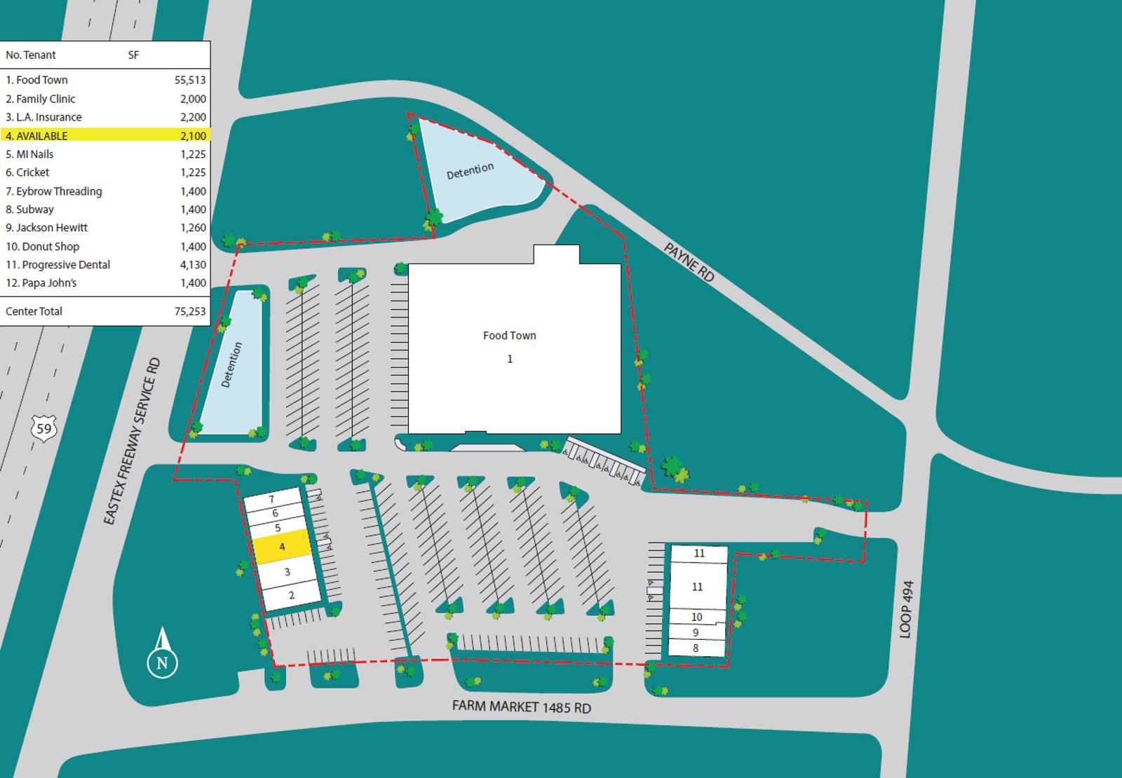 New Caney SC - Site Plan