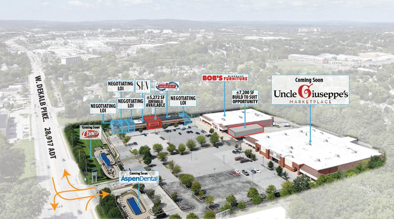 Aerial Dekalb