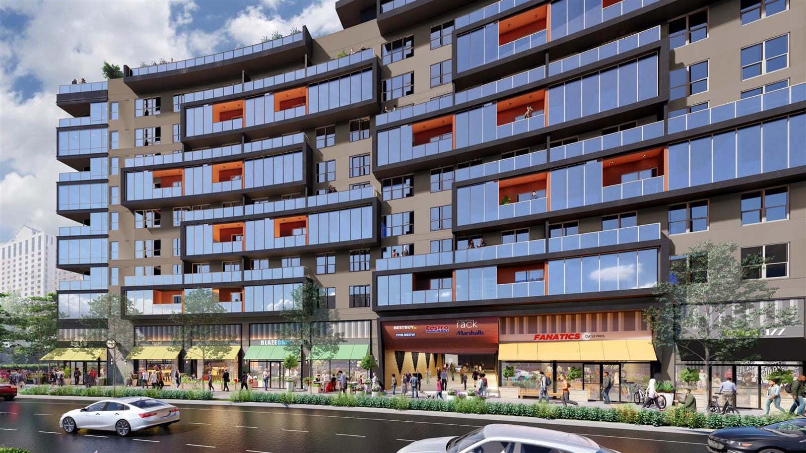 The Milton - Camera B Faded Trees