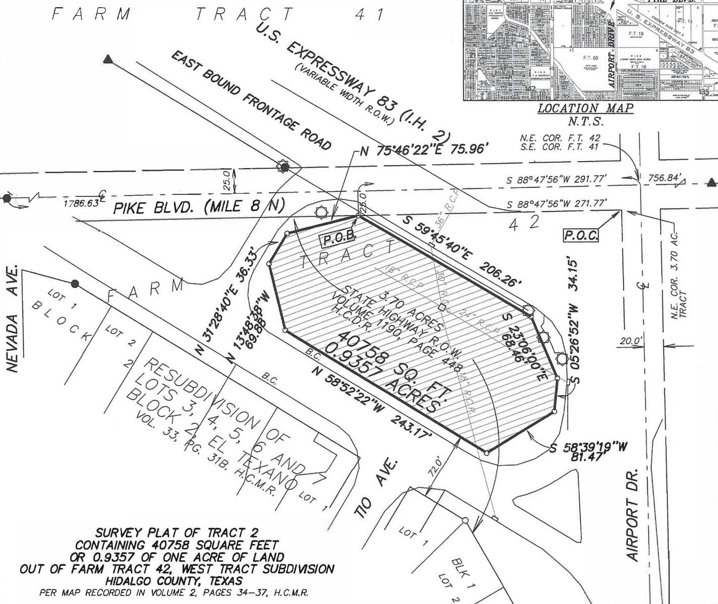 Ex A PHR Hidalgo Co. IH 2  Airport Dr. SWC Weslaco 3