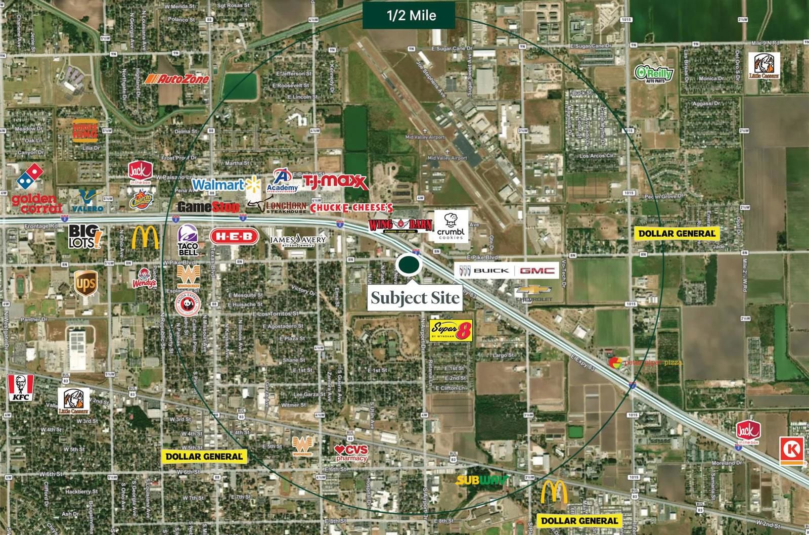 TxDot Land Weslaco SWC US 83 and Airport Blvd Flyer 2023-4