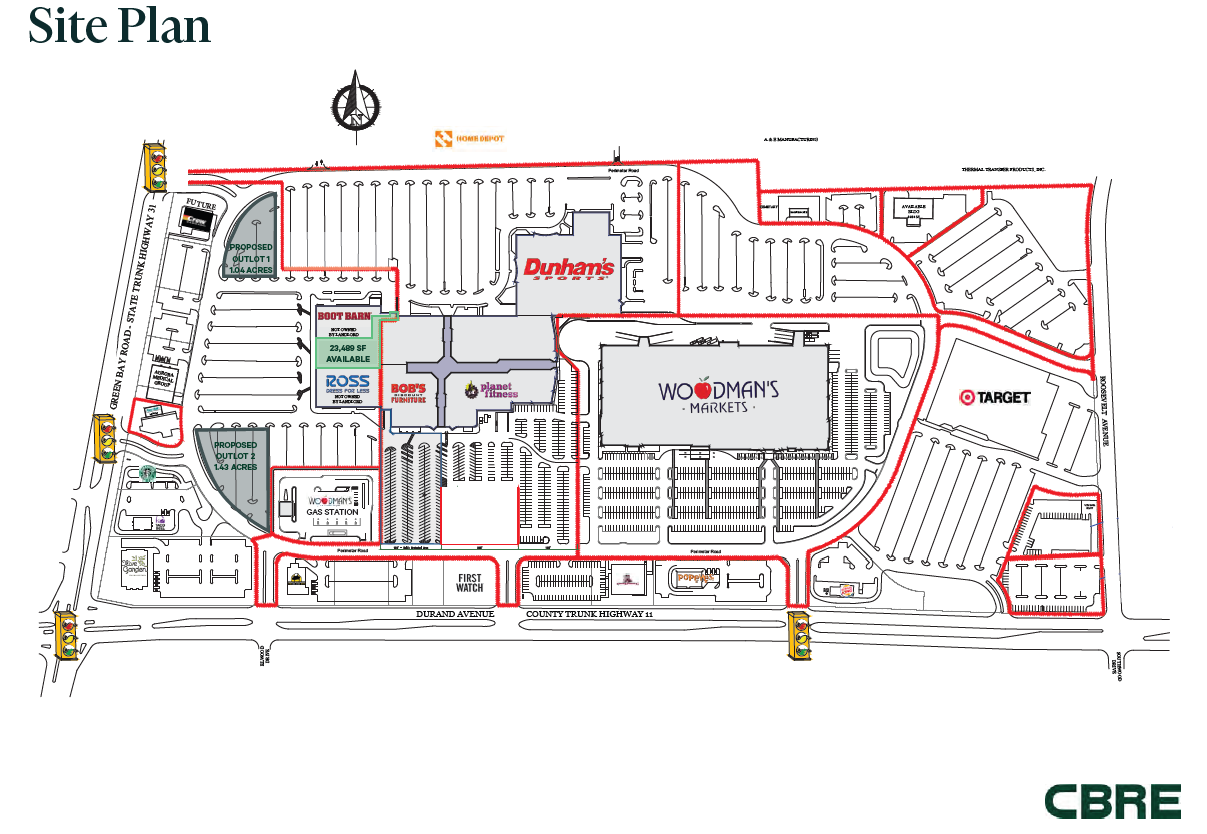 Site Plan_Former Joann_Racine