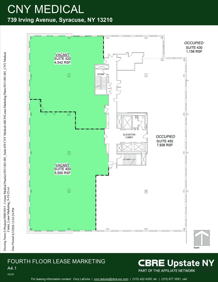 739 Irving Ave_CNY Medical Cntr_4 FL Plans_4-2-26