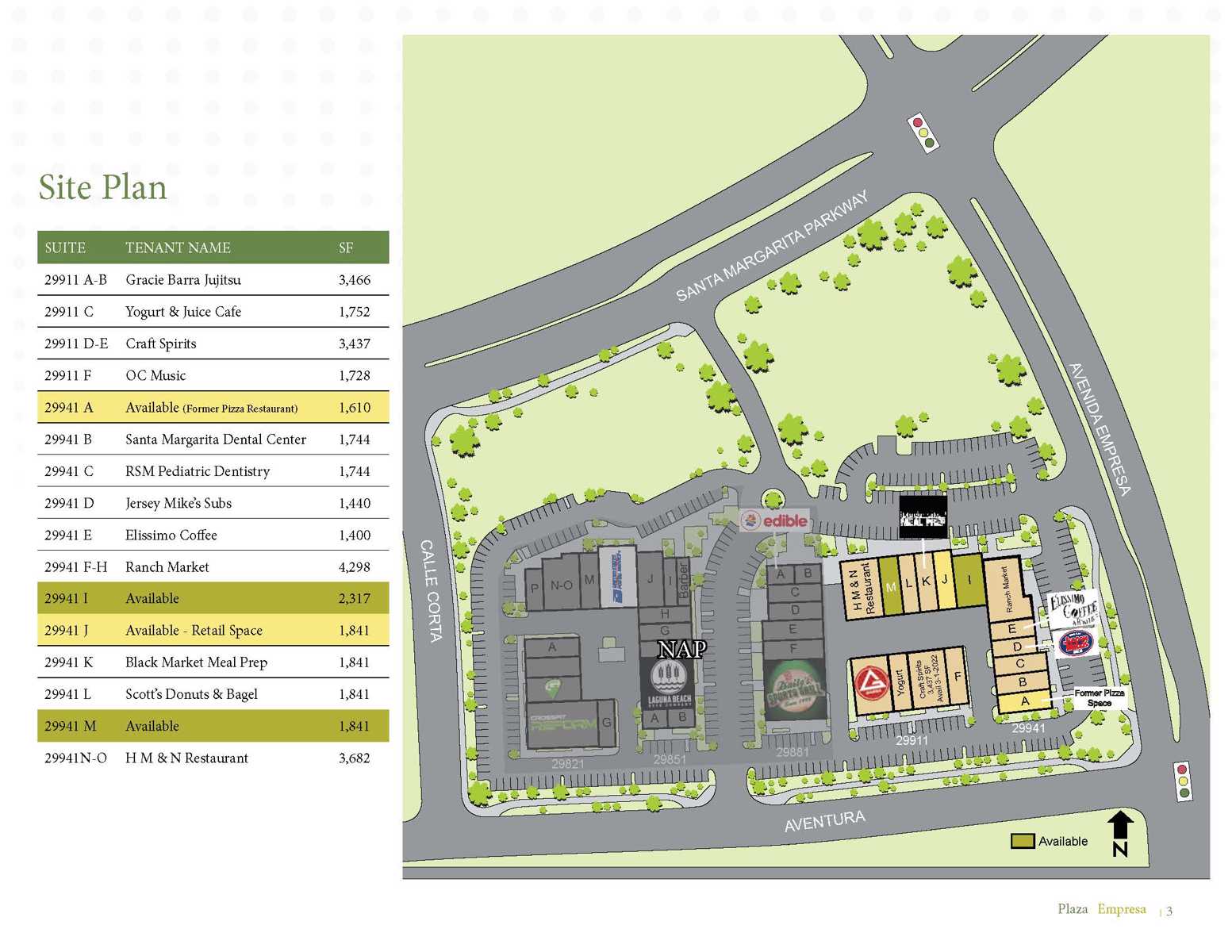 Plaza Empresa Site Plan 41
