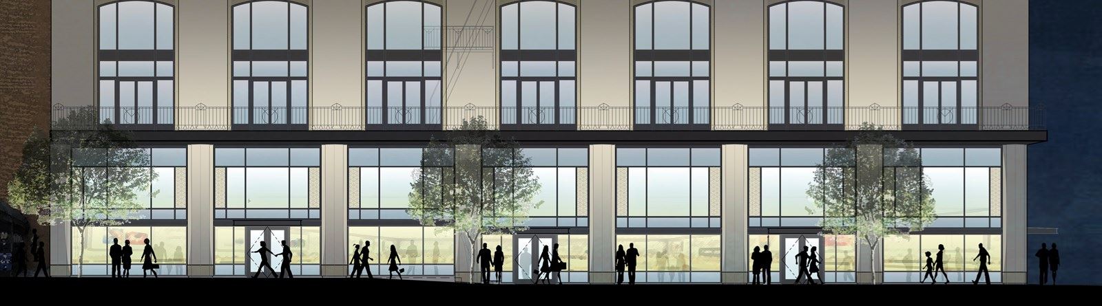 LAAC Olive Street Elevation-2