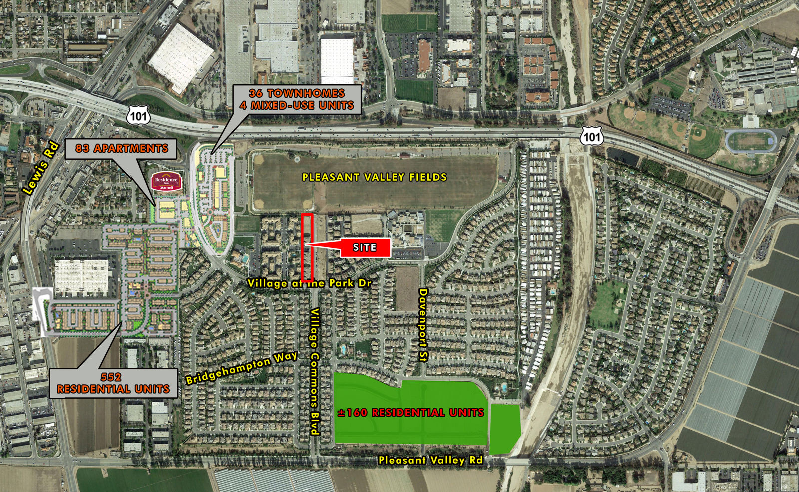 Aerial with Site Plan Overlays rev 9-2014