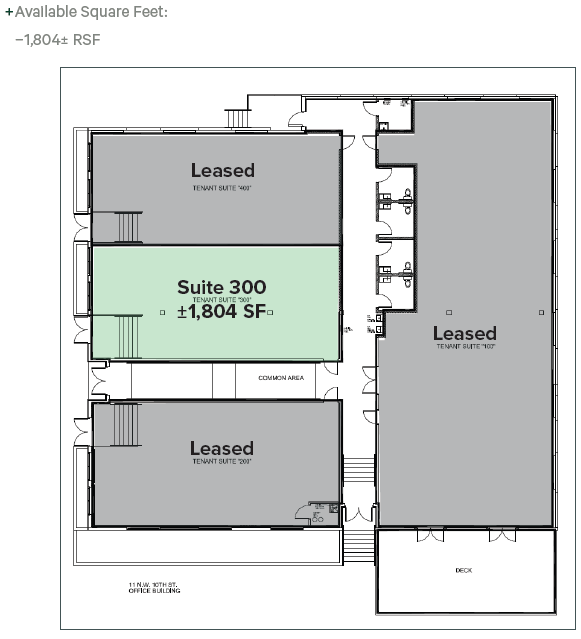11 NW 10th Floor Plan