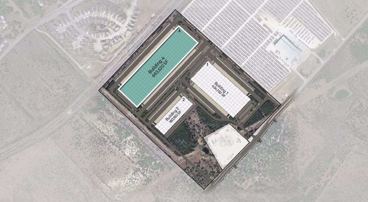 I-35 Commerce Center - Site Plan Snip 02.JPG
