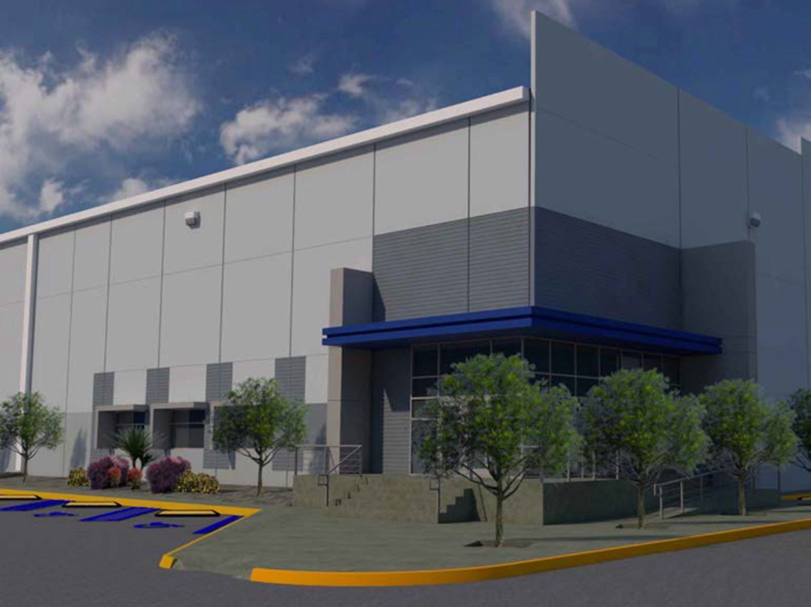 Fibra Nova Spec Buildings 01B & 02 (Complejo Industrial Bafar)_Rendering