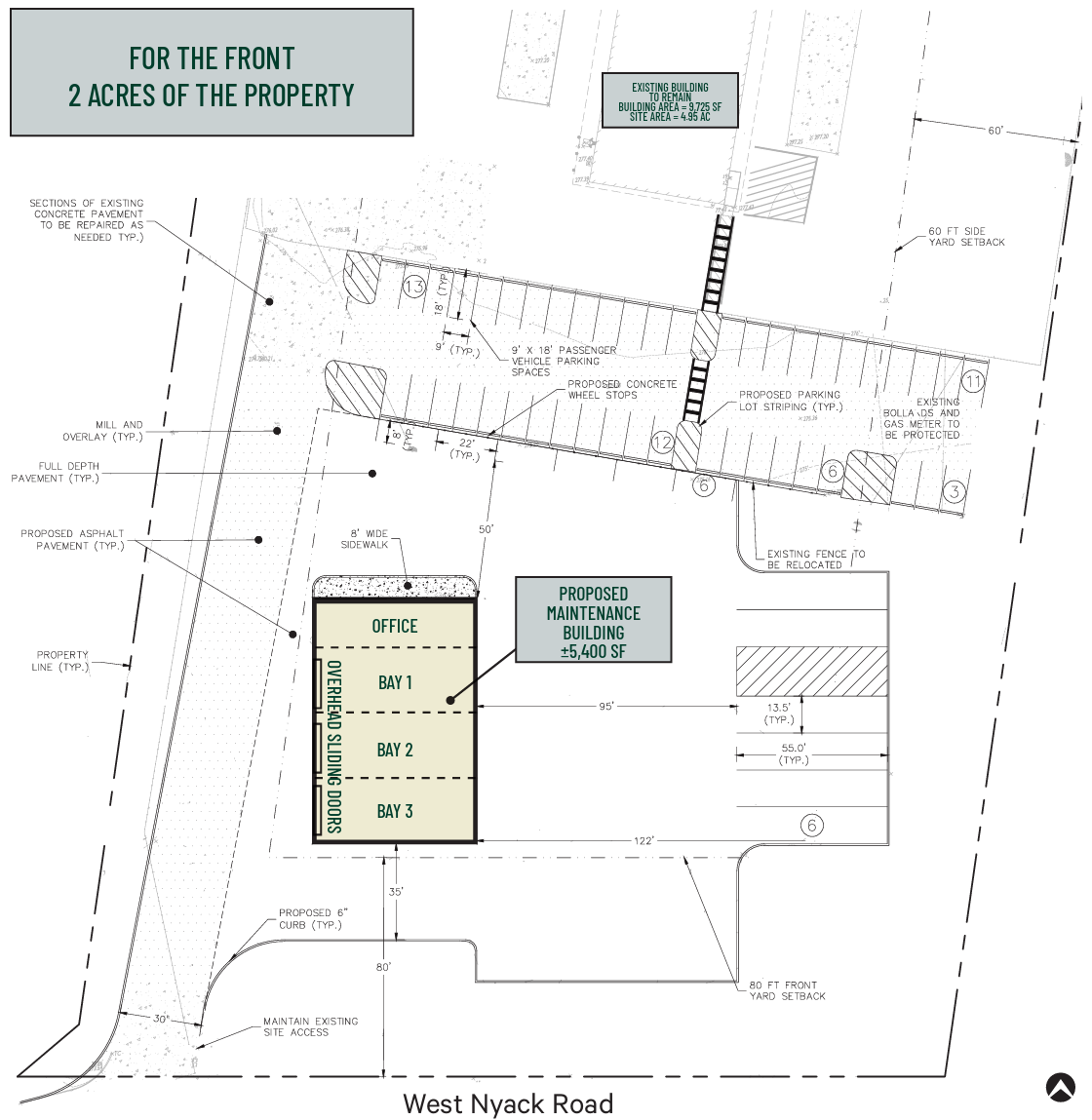 Concept Plan- Proposed Maintenance Building