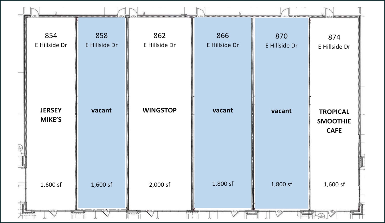 BA 858 E Hillside Village -site plan