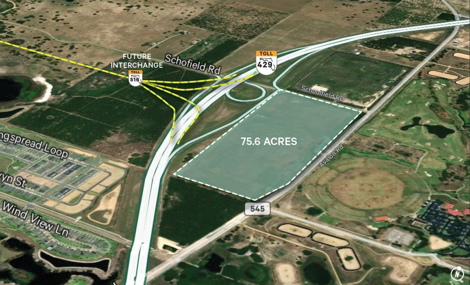 8050 Avalon Rd Location Photo