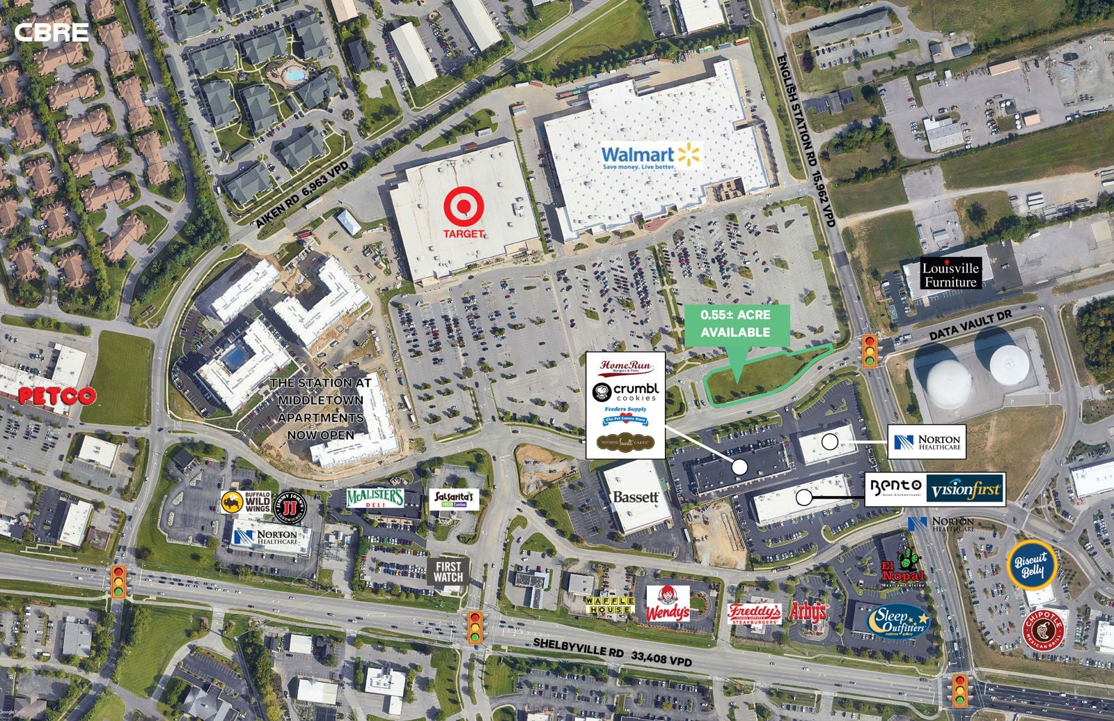 Aerial - Middletown Station