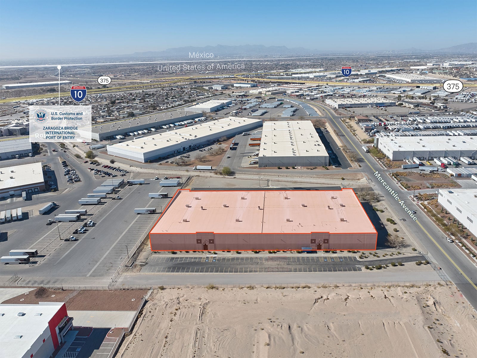 12430 Mercantile Avenue - Aerial View