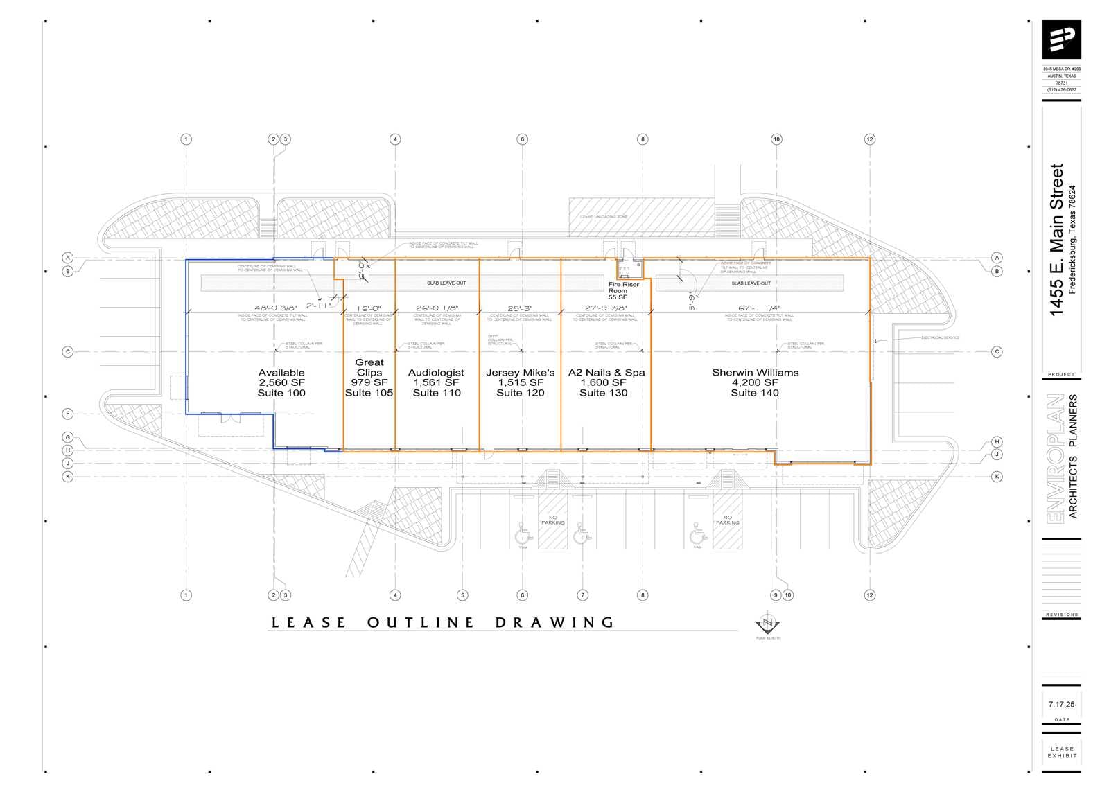 2025.07.17 Lease Outline Drawing - 1455 East Main Street Fredericksburg TX_Page_1