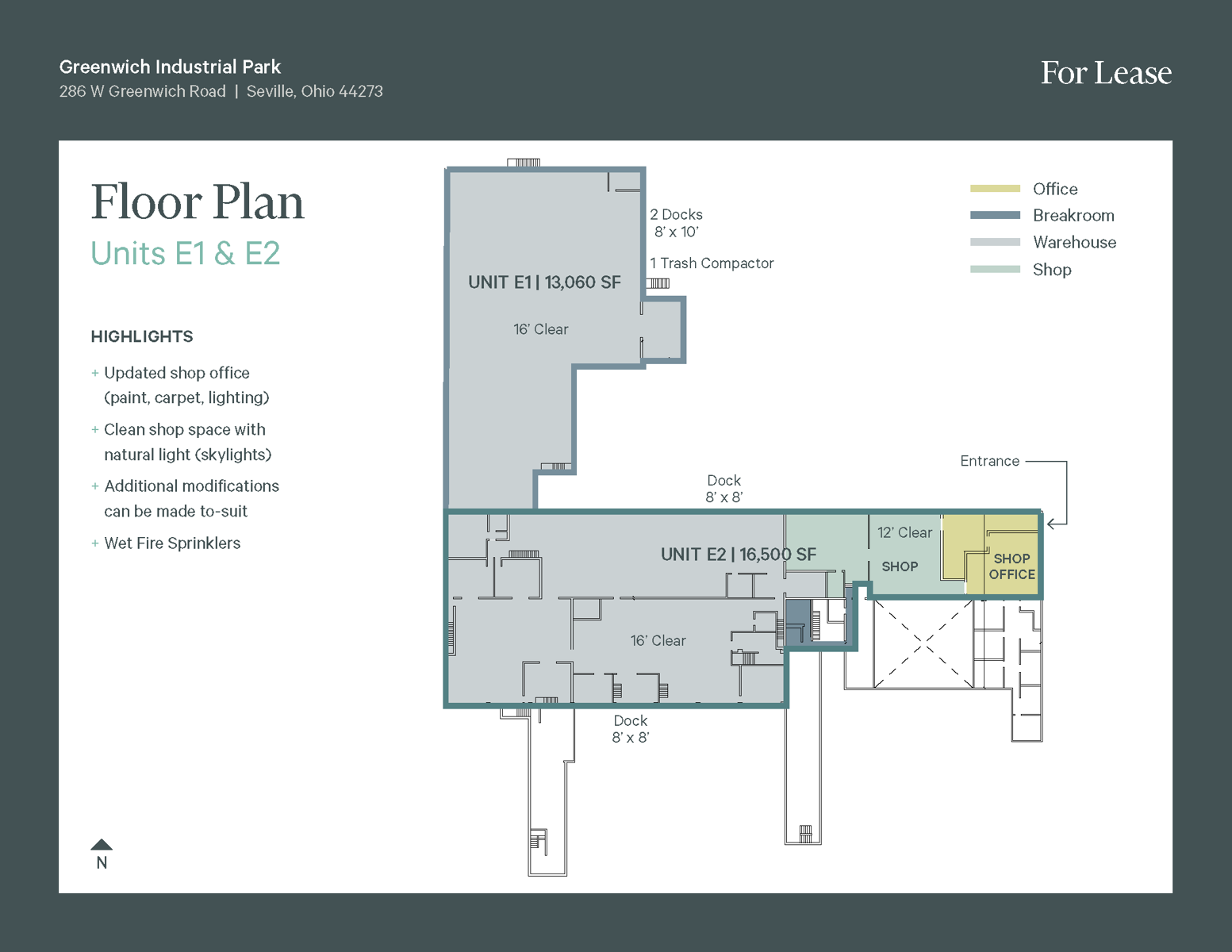 286 W Greenwich Road, Seville - Floor Plan E1 & E2