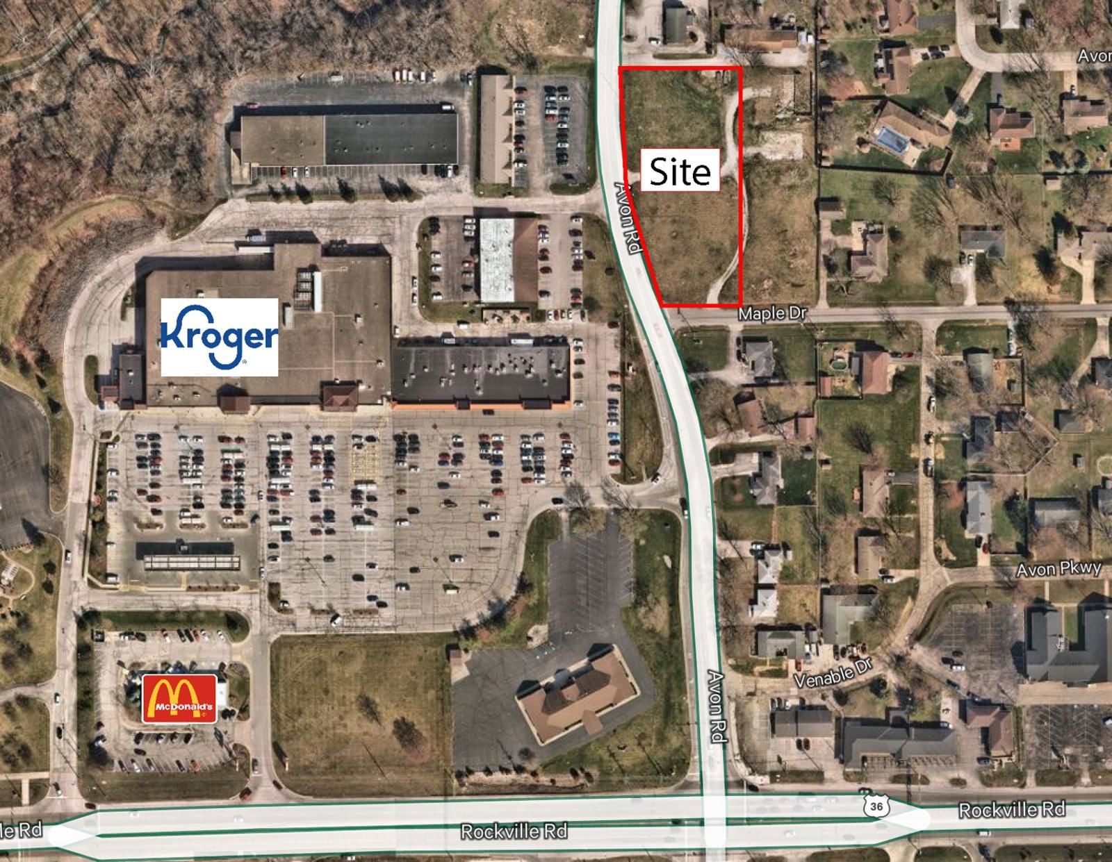 203 N Avon Avenue - Aerial