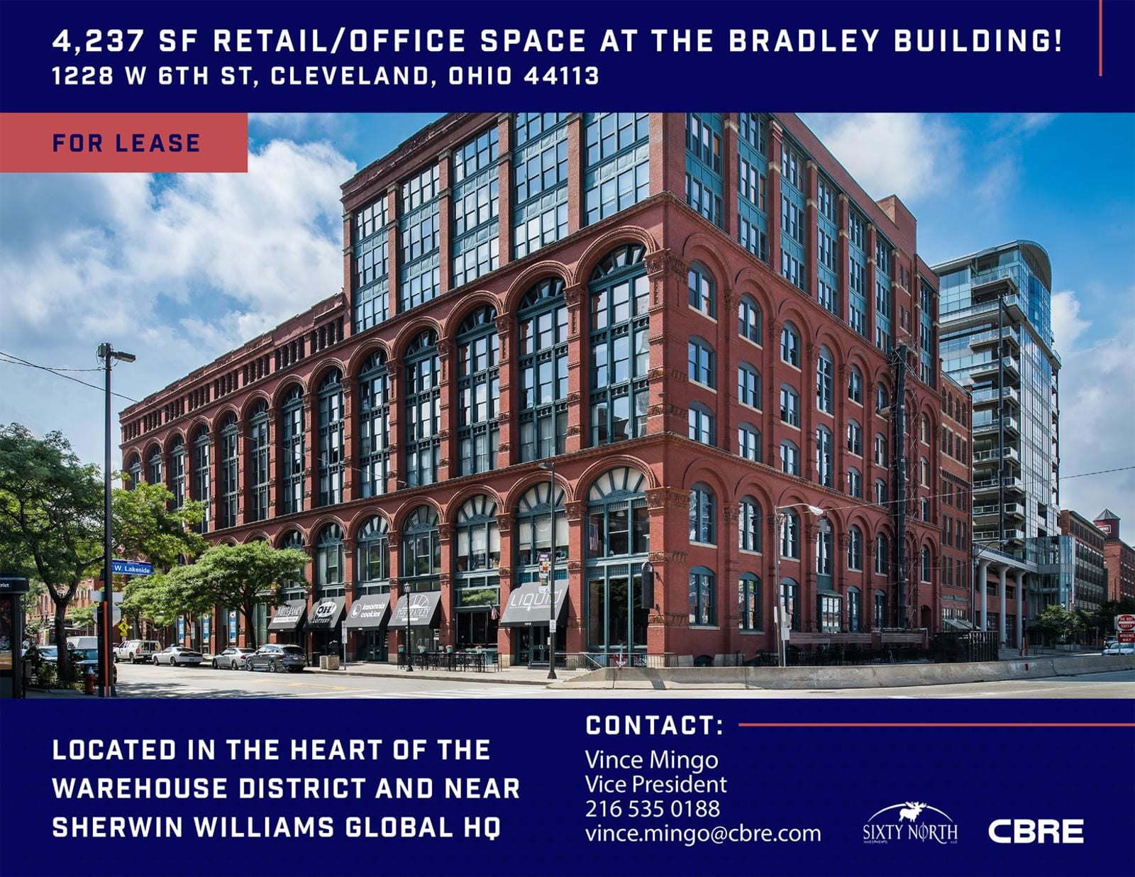 4,237 SF Retail/Office Space at the Bradley Building! 1228 West 6th Street - Image 1